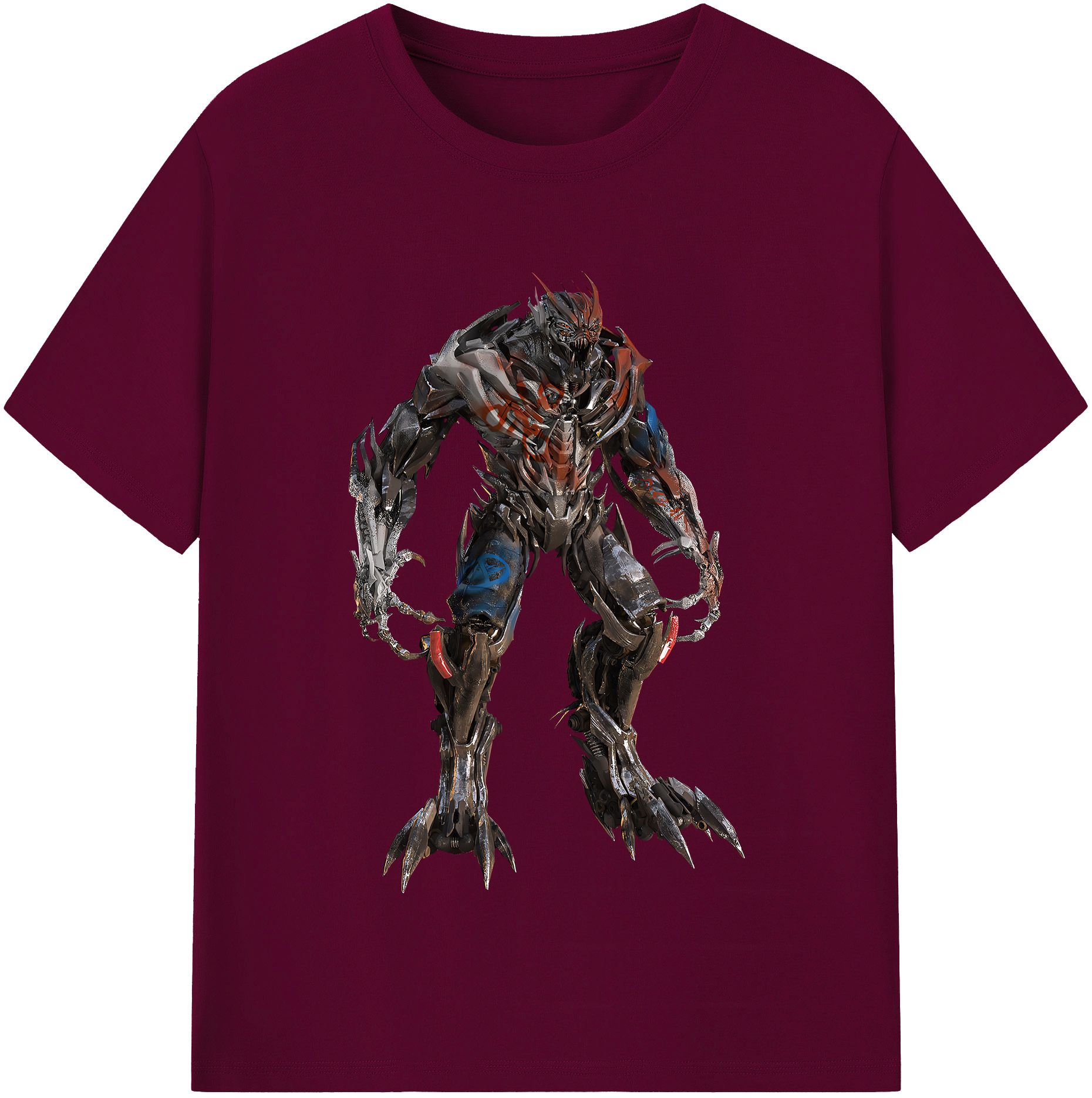 （画像用） Transformers トランスフォーマー レディースカジュアルプリントTシャツ（綿100％）